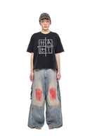 Thorns Cap — Washed Grey (Black Embroidery)