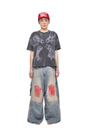 Rapture Boxy T-Shirt — Washed Grey