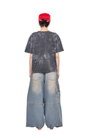 Rapture Boxy T-Shirt — Washed Grey