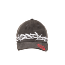 Thorns Cap — Washed Grey (White Embroidery)