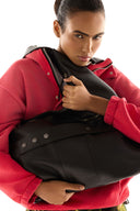 Giant Nomad 3-in-1 Leather Carry Bag — Black