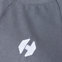 Shift Raglan Longline T-Shirt — Grey