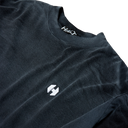 Deadletter Zip-Off Layered Longsleeve — Faded Black