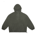 Anabaptism Oversized Washed Twill Parka — Military Green
