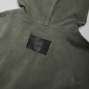 Anabaptism Oversized Washed Twill Parka — Military Green