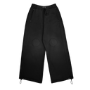 Dirge Heavy Brushed Baggy Sweatpants 600GSM — Black