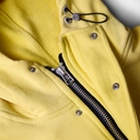 Drape Heavy Brushed Hooded Parka 600GSM — Yellow